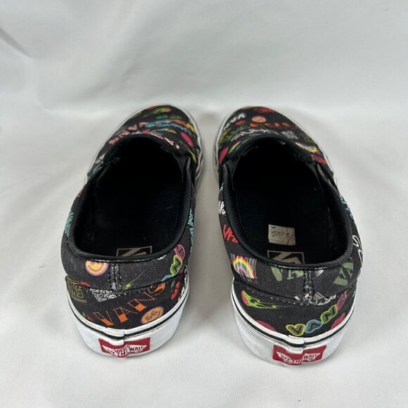 Vans Disruptive Logo All Over Print Size 7.5 Men’s 9 Women’s - Picture 4 of 9